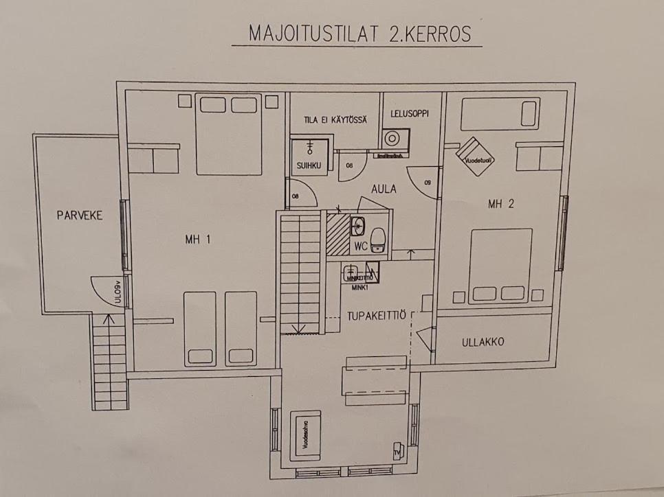 Toivonniemen Kotimajoitus Apartment Paltaniemi Exterior photo